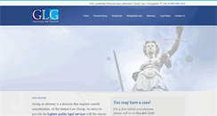 Desktop Screenshot of gainzalaw.com